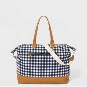 Target canvas weekender bag NEVER USED